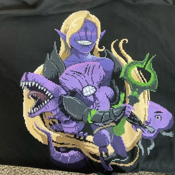 WeLoveFine DOTA 2 Facelift Void Pixel Shirt Sm Imbued Sculptors Pillar Gift Key - Picture 5 of 6